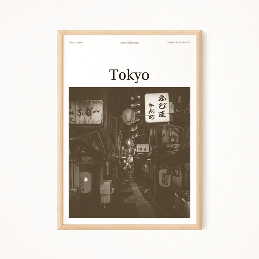 Tokyo Essence Poster - The Globe Gallery