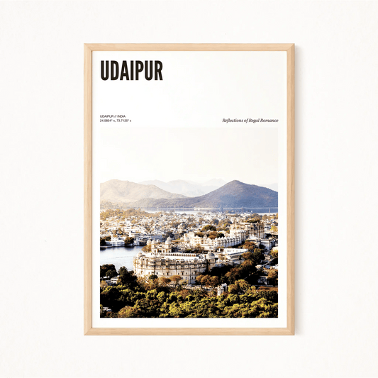 Udaipur Odyssey Poster - The Globe Gallery