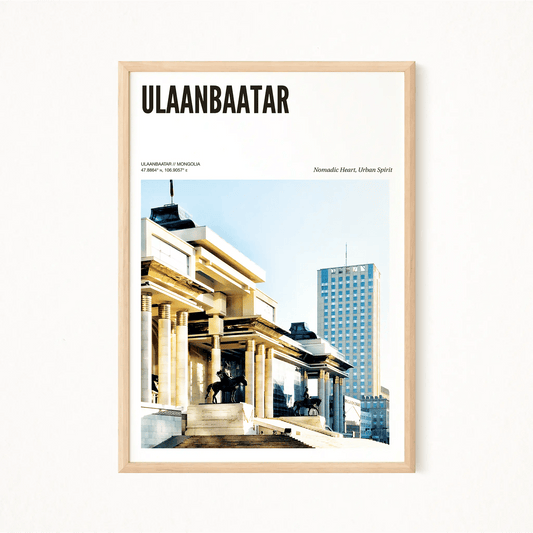 Ulaanbaatar Odyssey Poster - The Globe Gallery