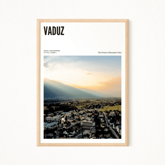 Vaduz Odyssey Poster - The Globe Gallery