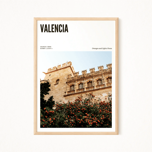 Valencia Odyssey Poster - The Globe Gallery