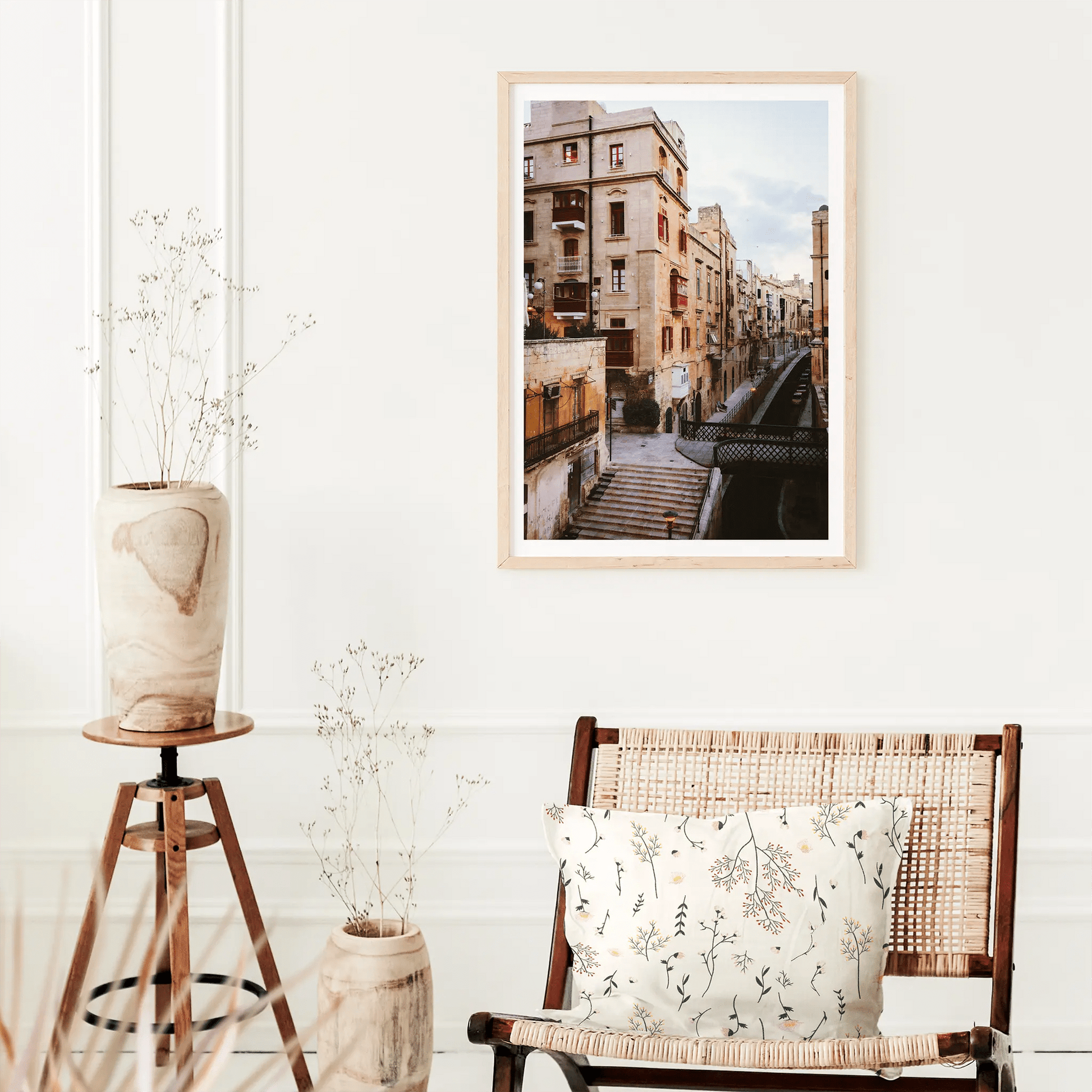 Valletta Chromatica Poster - The Globe Gallery