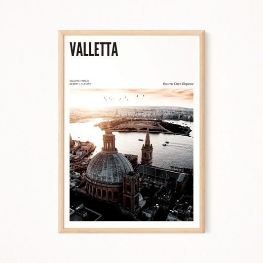 Valletta Odyssey Poster - The Globe Gallery
