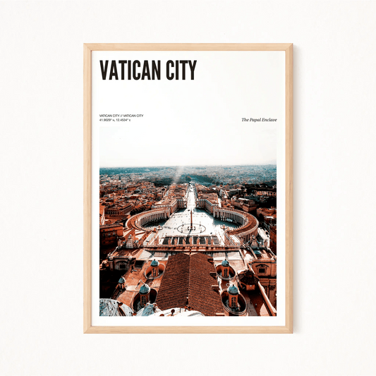 Vatican City Odyssey Poster - The Globe Gallery