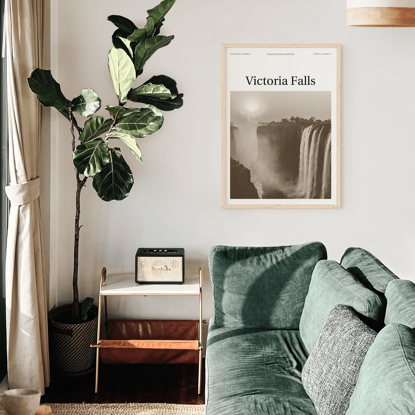 Victoria Falls Essence Poster - The Globe Gallery