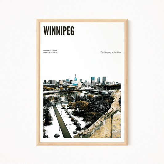 Winnipeg Odyssey Poster - The Globe Gallery
