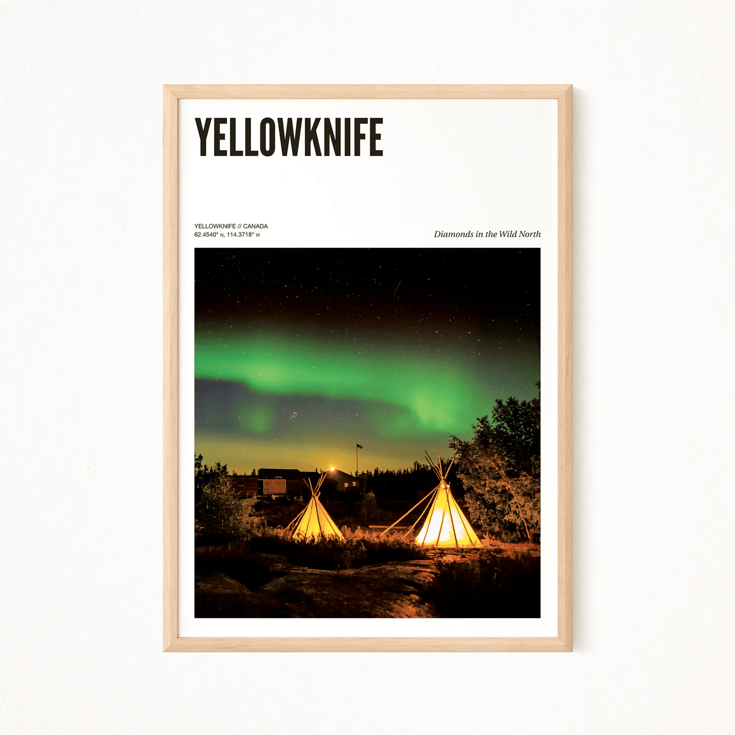 Yellowknife Odyssey Poster - The Globe Gallery