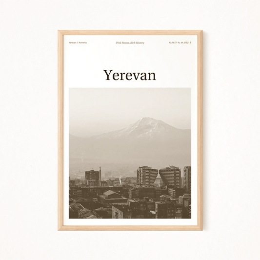 Yerevan Essence Poster - The Globe Gallery