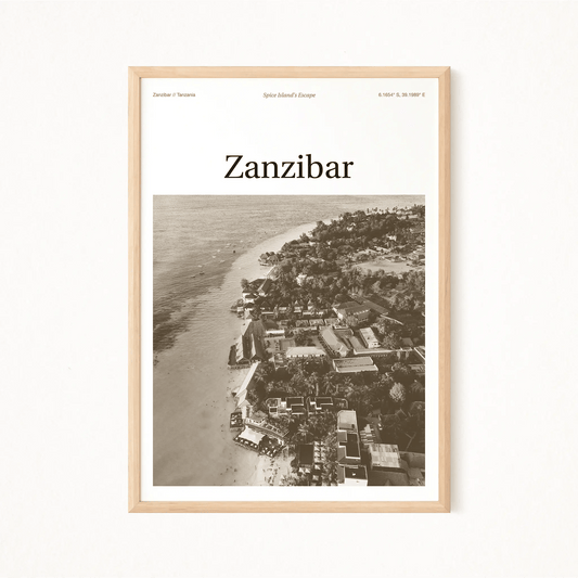 Zanzibar Essence Poster - The Globe Gallery