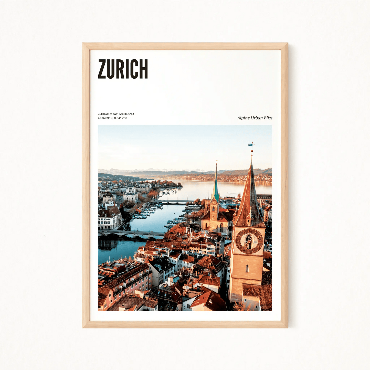 Zurich Odyssey Poster - The Globe Gallery