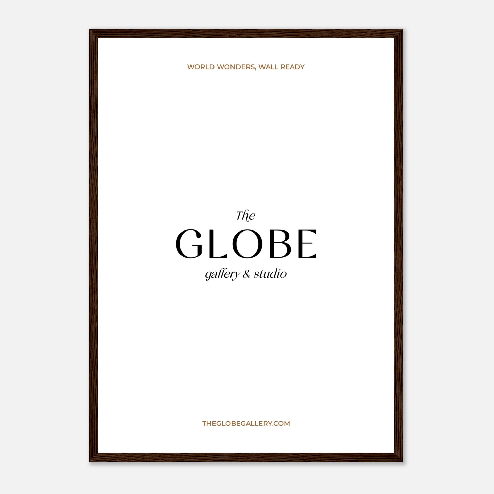 Dark Wood Frame - The Globe Gallery