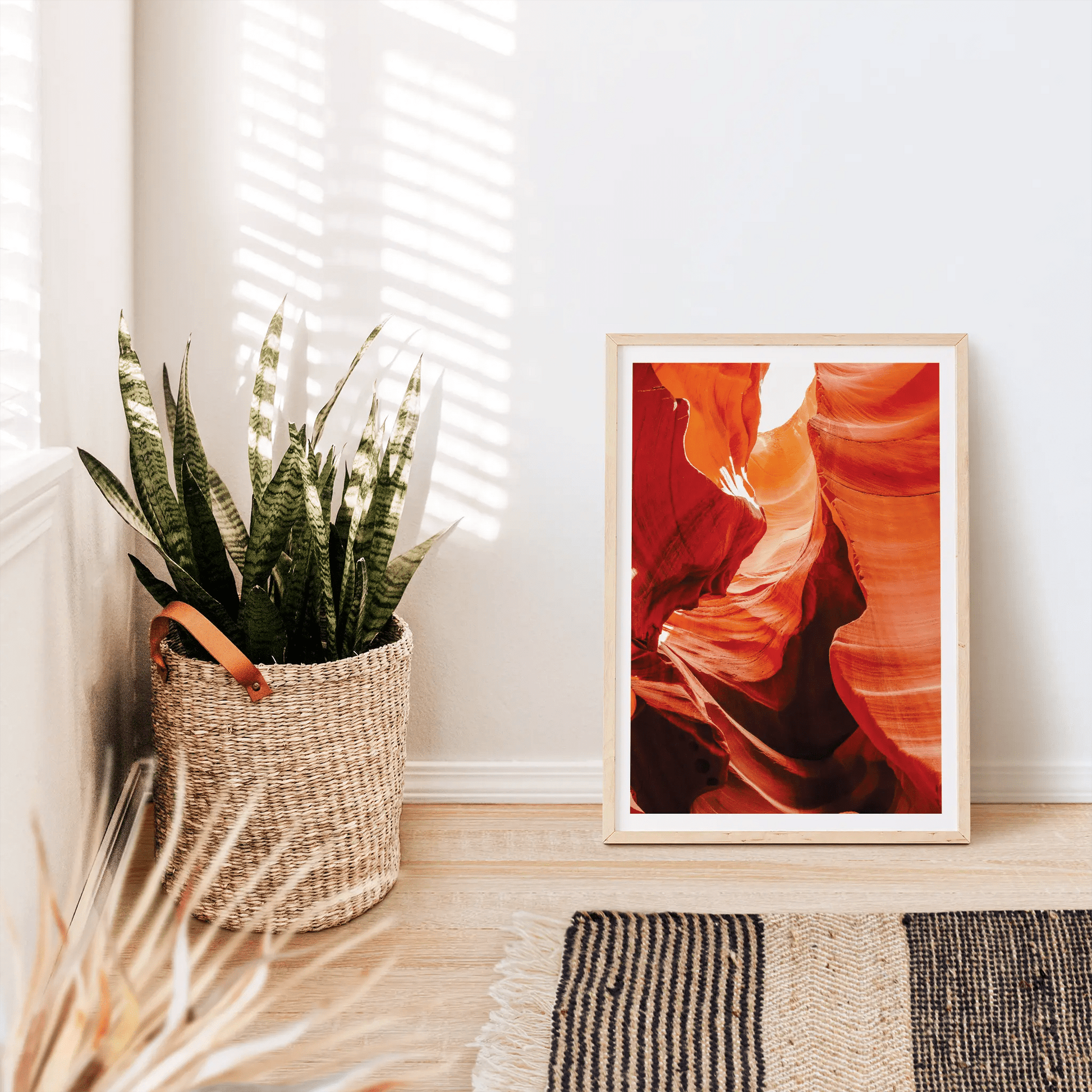 Antelope Canyon Chromatica Poster - The Globe Gallery