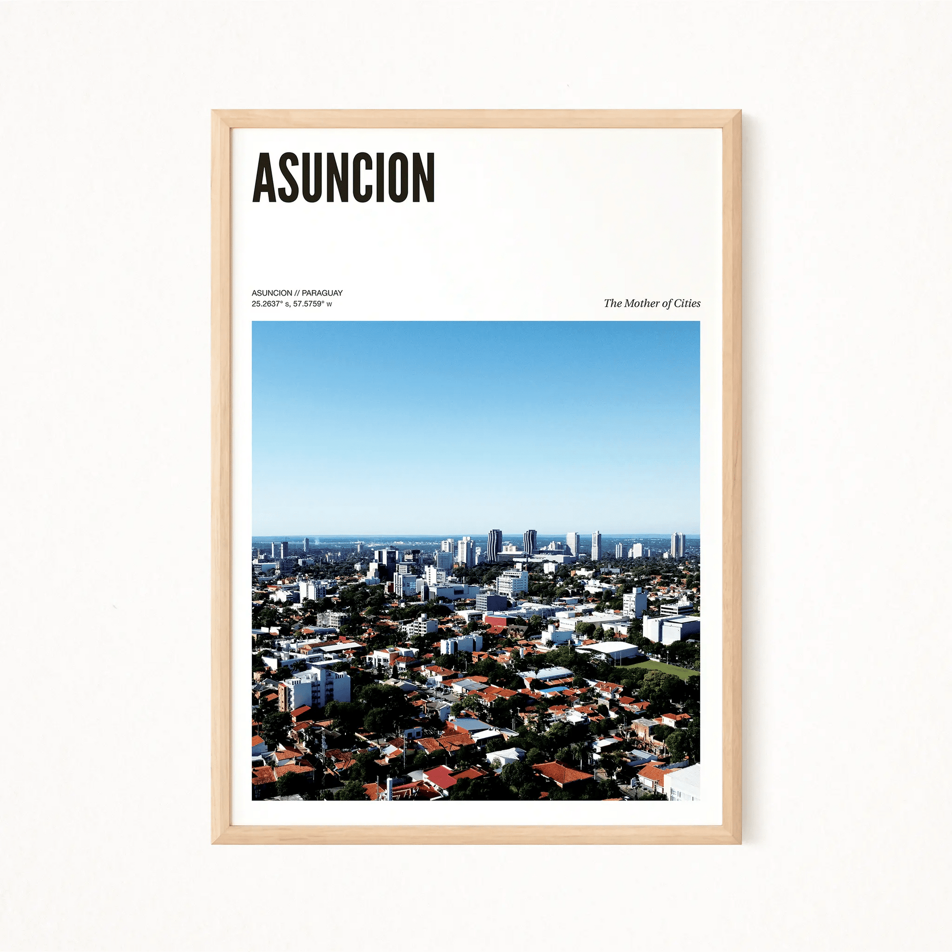 Asuncion Odyssey Poster - The Globe Gallery