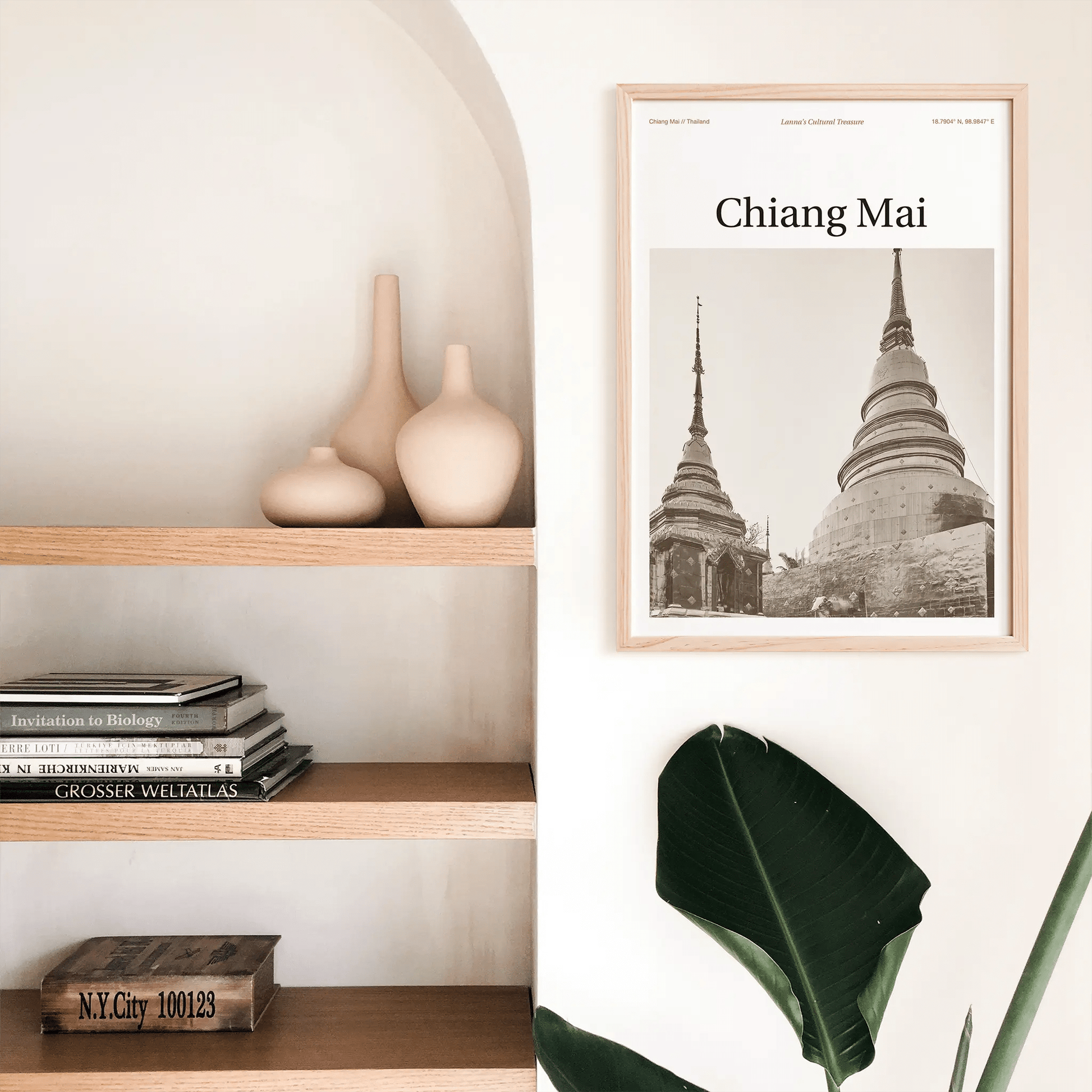 Chiang Mai Essence Poster - The Globe Gallery