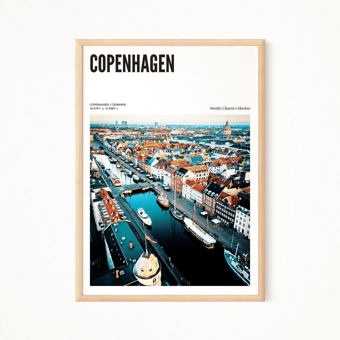 Copenhagen Odyssey Poster - The Globe Gallery