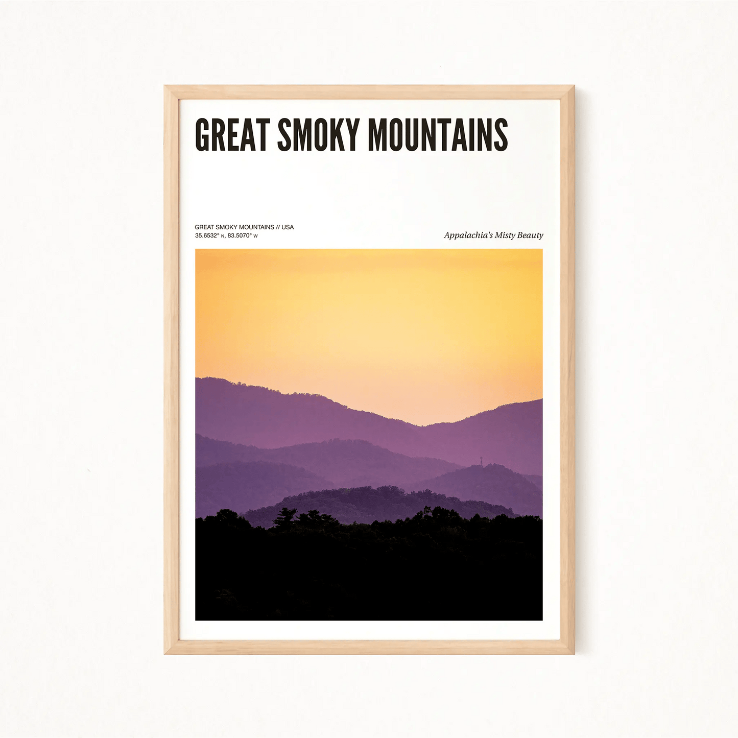 Great Smoky Mountains Odyssey Poster - The Globe Gallery