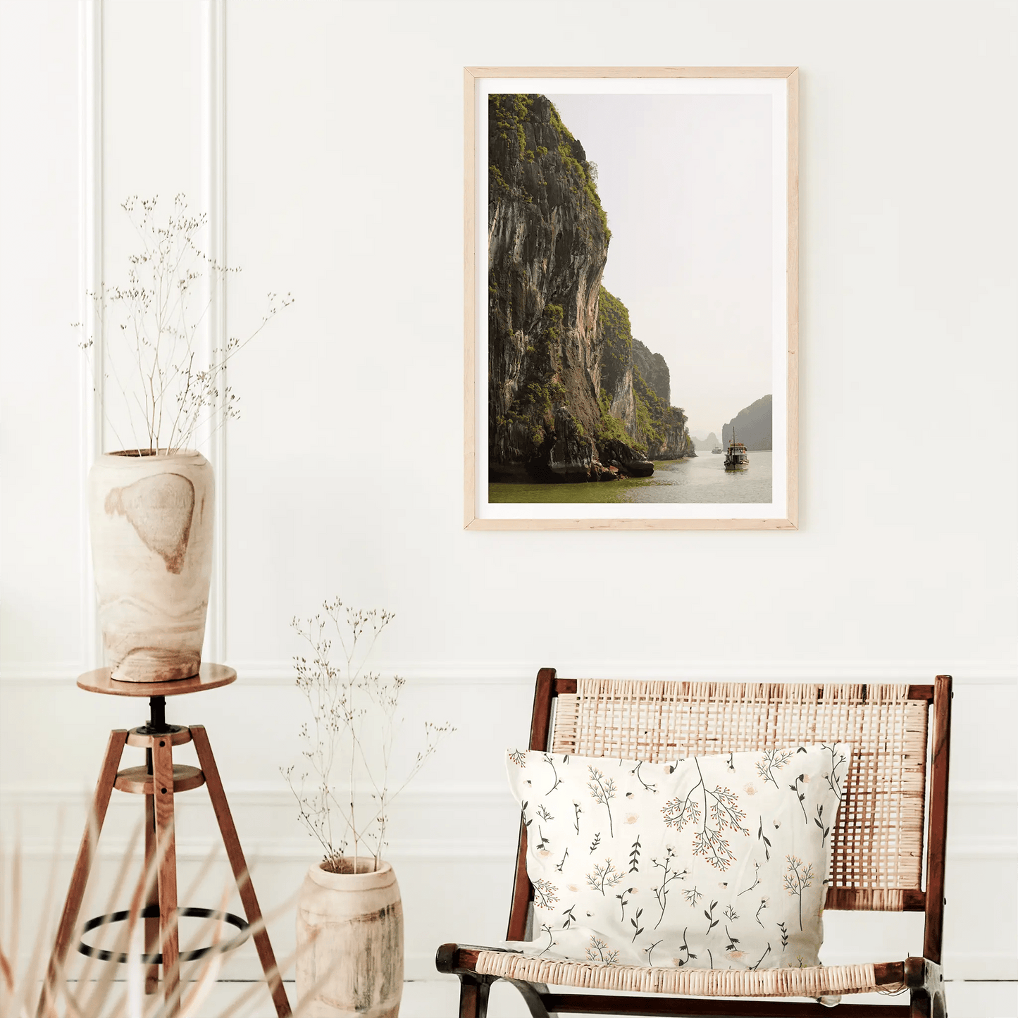 Hạ Long Bay Chromatica Poster - The Globe Gallery