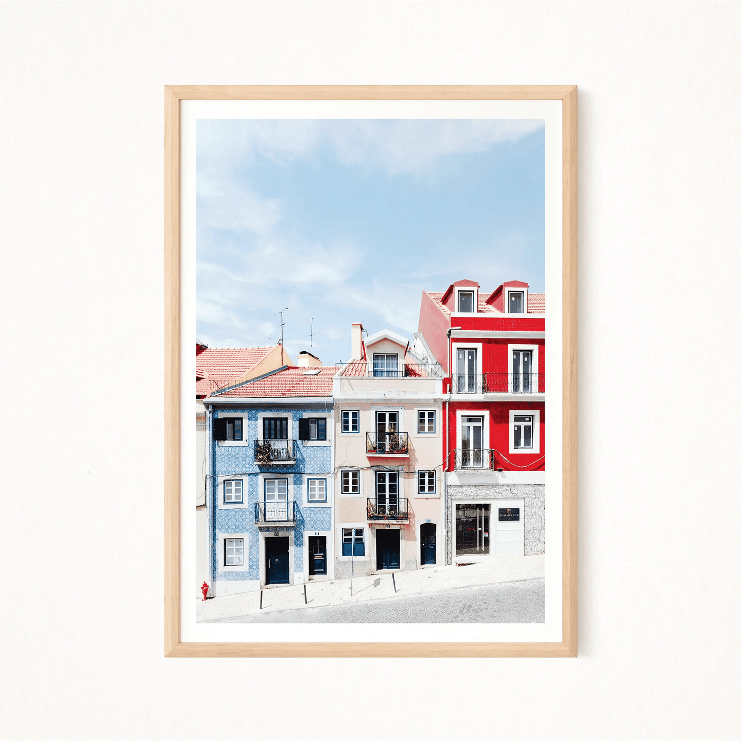 Lisbon Chromatica Poster - The Globe Gallery