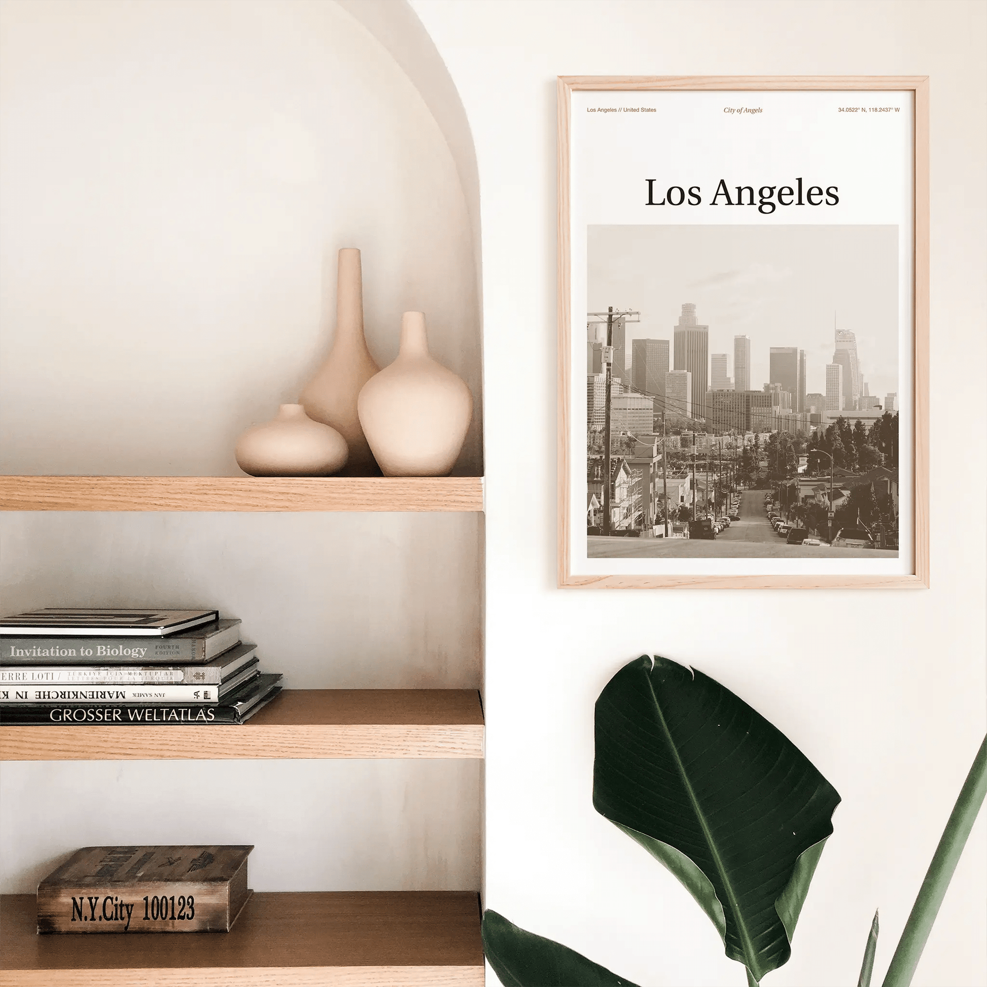 Los Angeles Essence Poster - The Globe Gallery