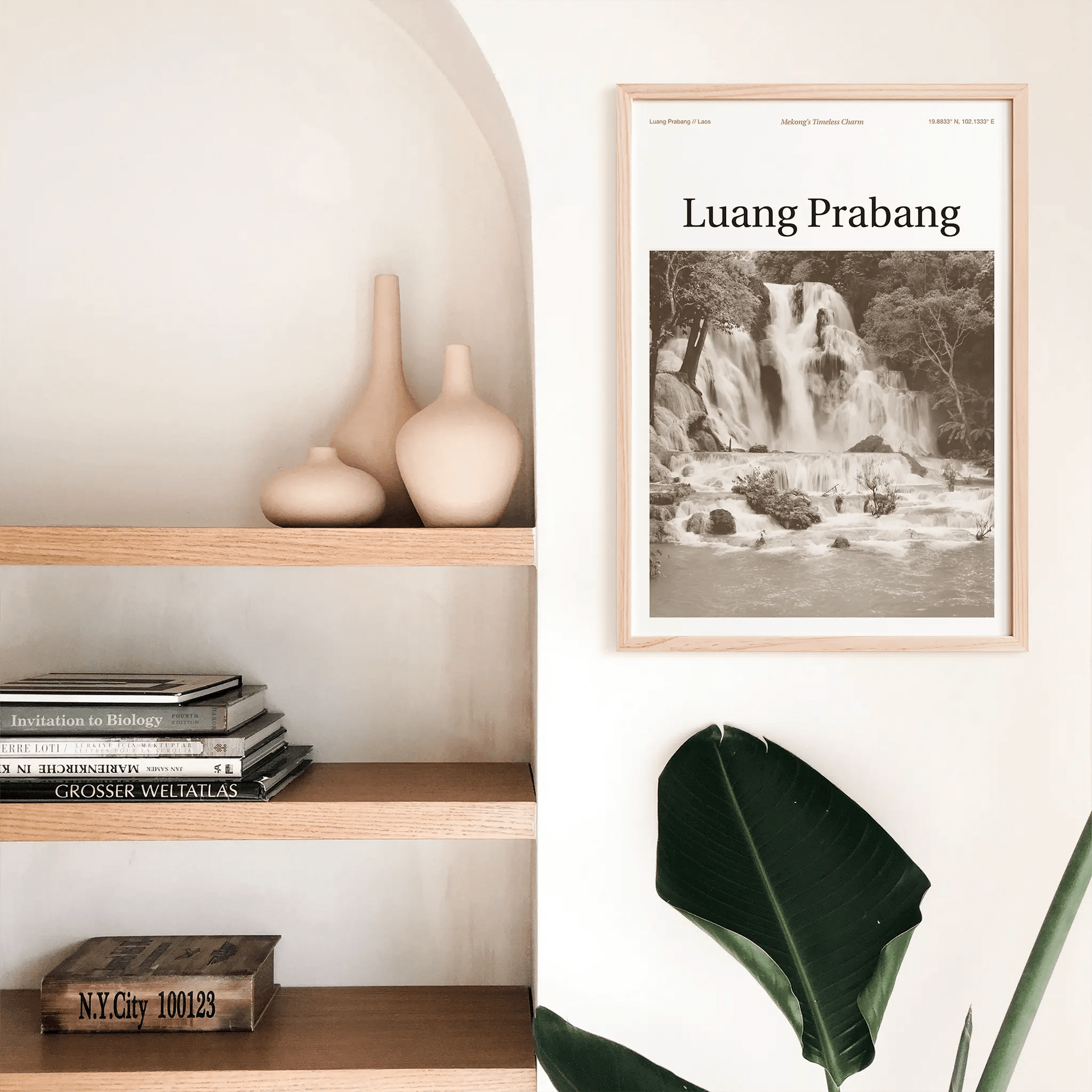 Luang Prabang Essence Poster - The Globe Gallery