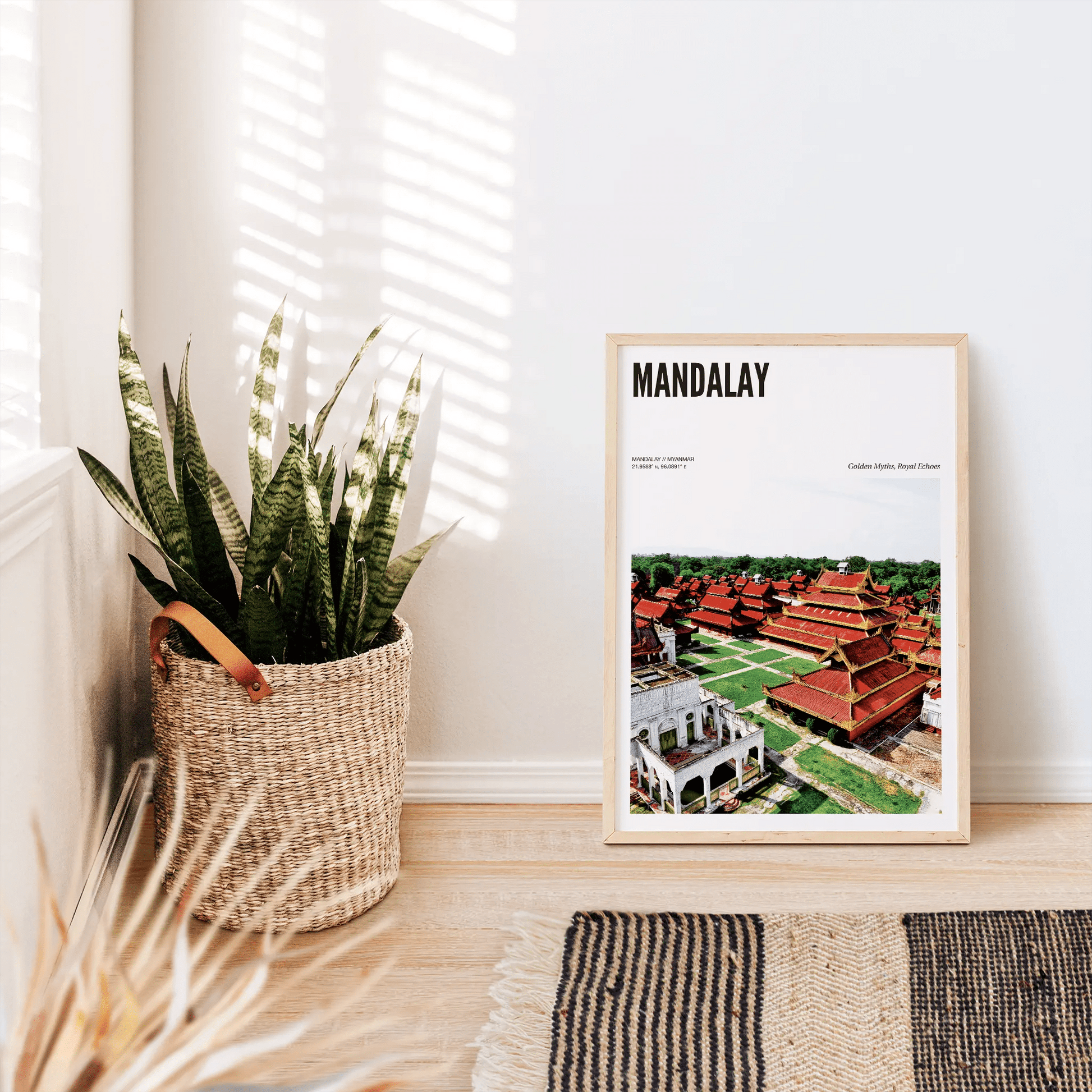 Mandalay Odyssey Poster - The Globe Gallery