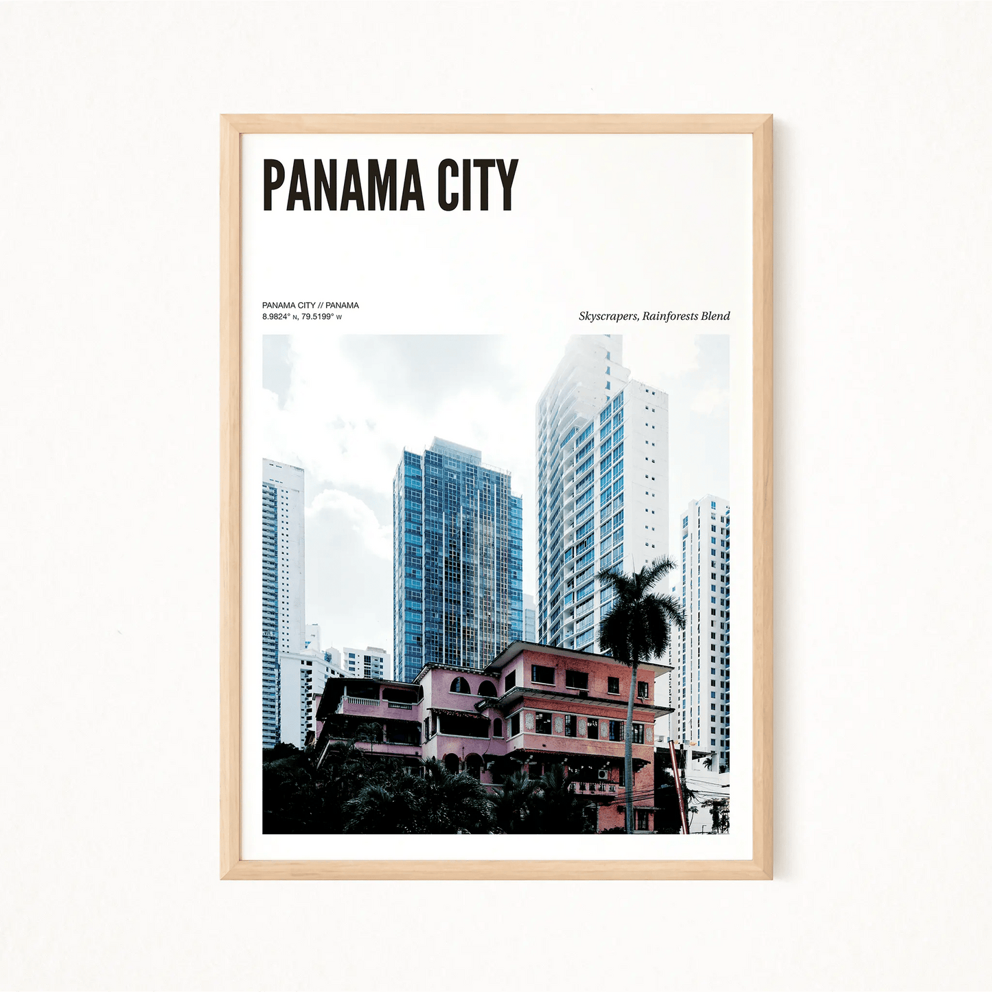 Panama City Odyssey Poster - The Globe Gallery