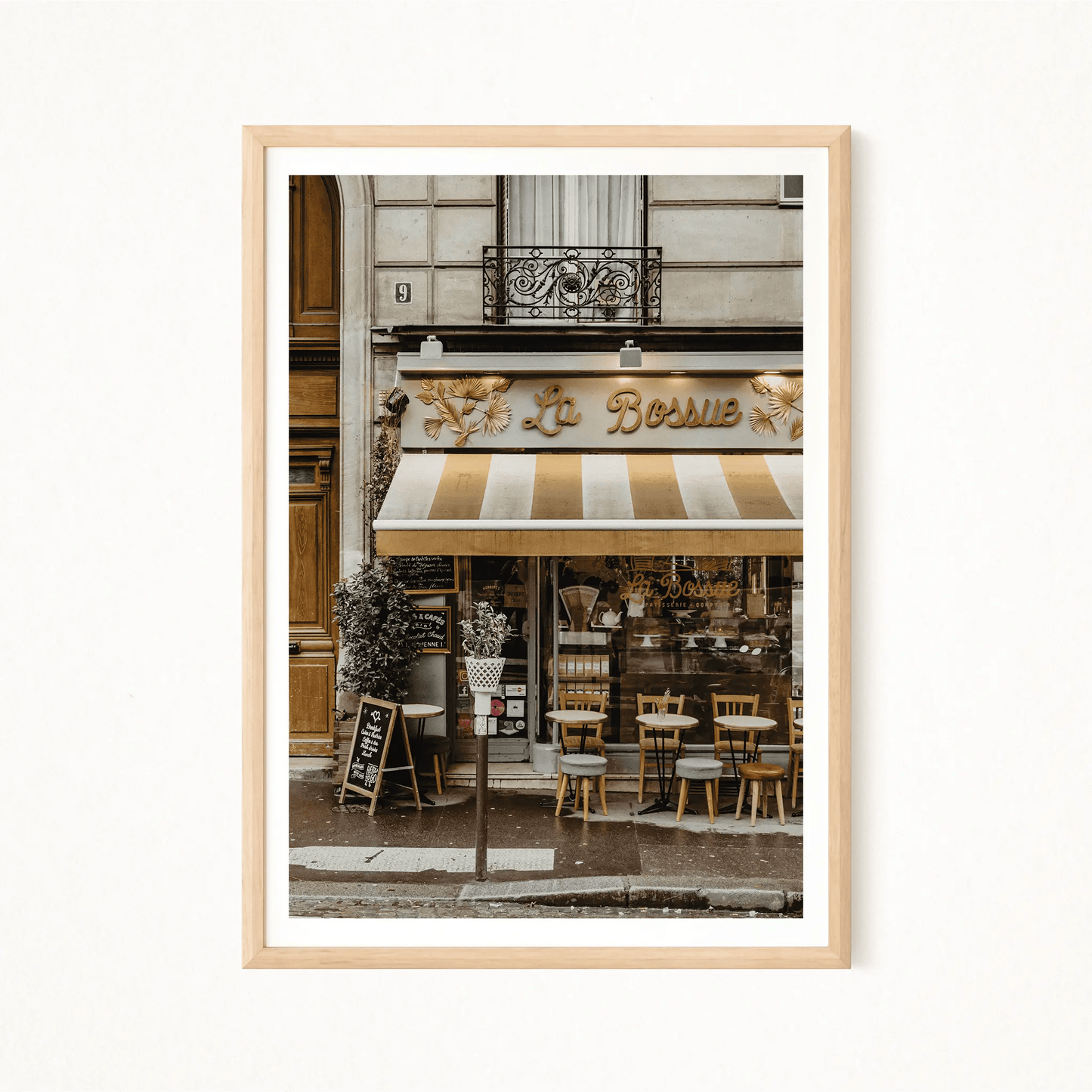 Paris Chromatica Poster - The Globe Gallery