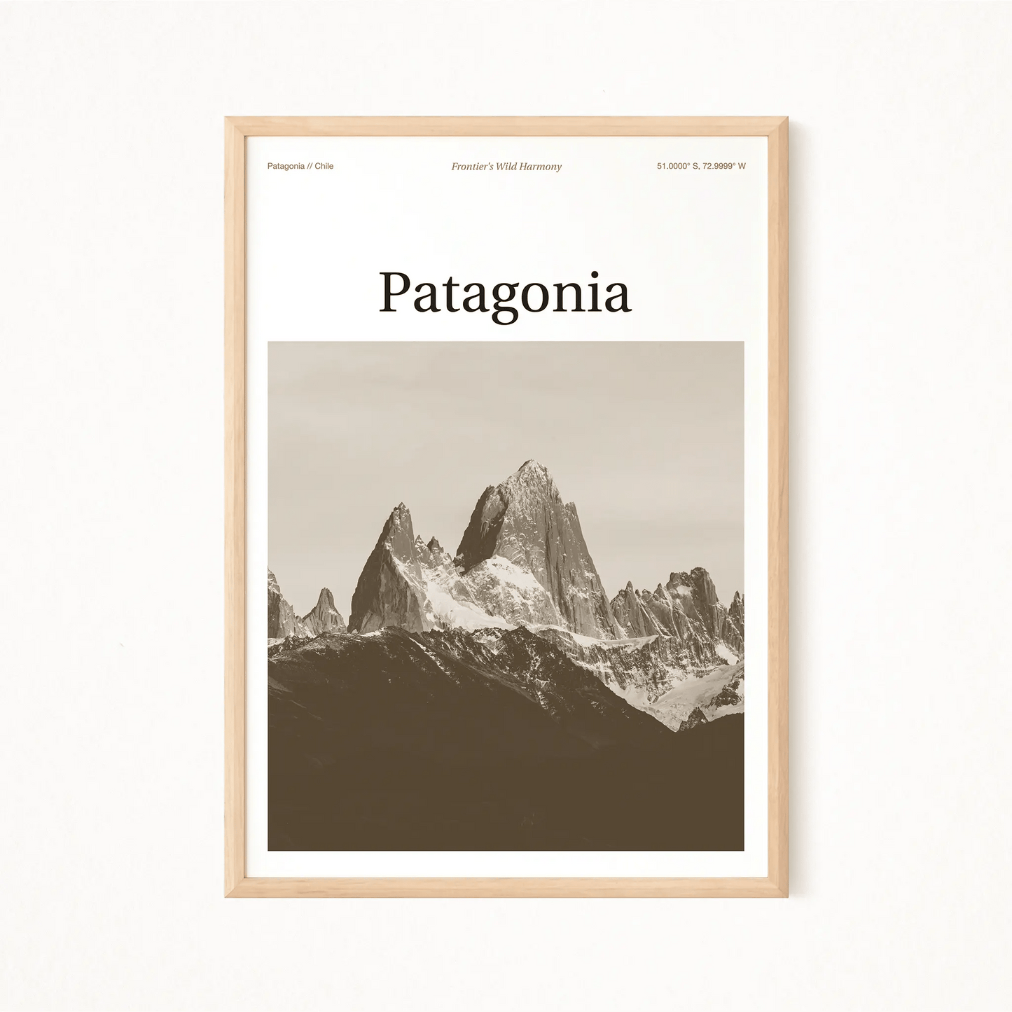 Patagonia Essence Poster - The Globe Gallery
