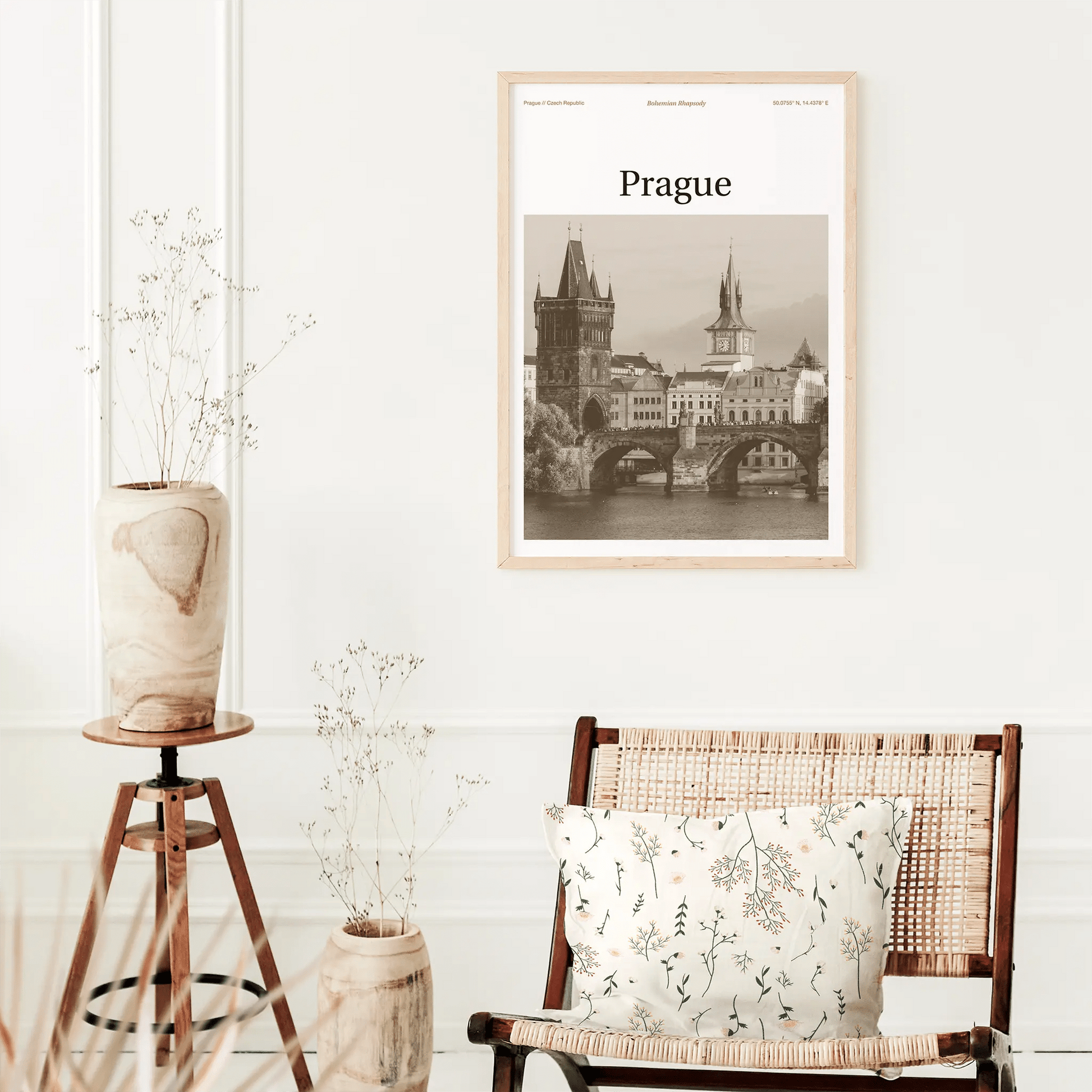 Prague Essence Poster - The Globe Gallery