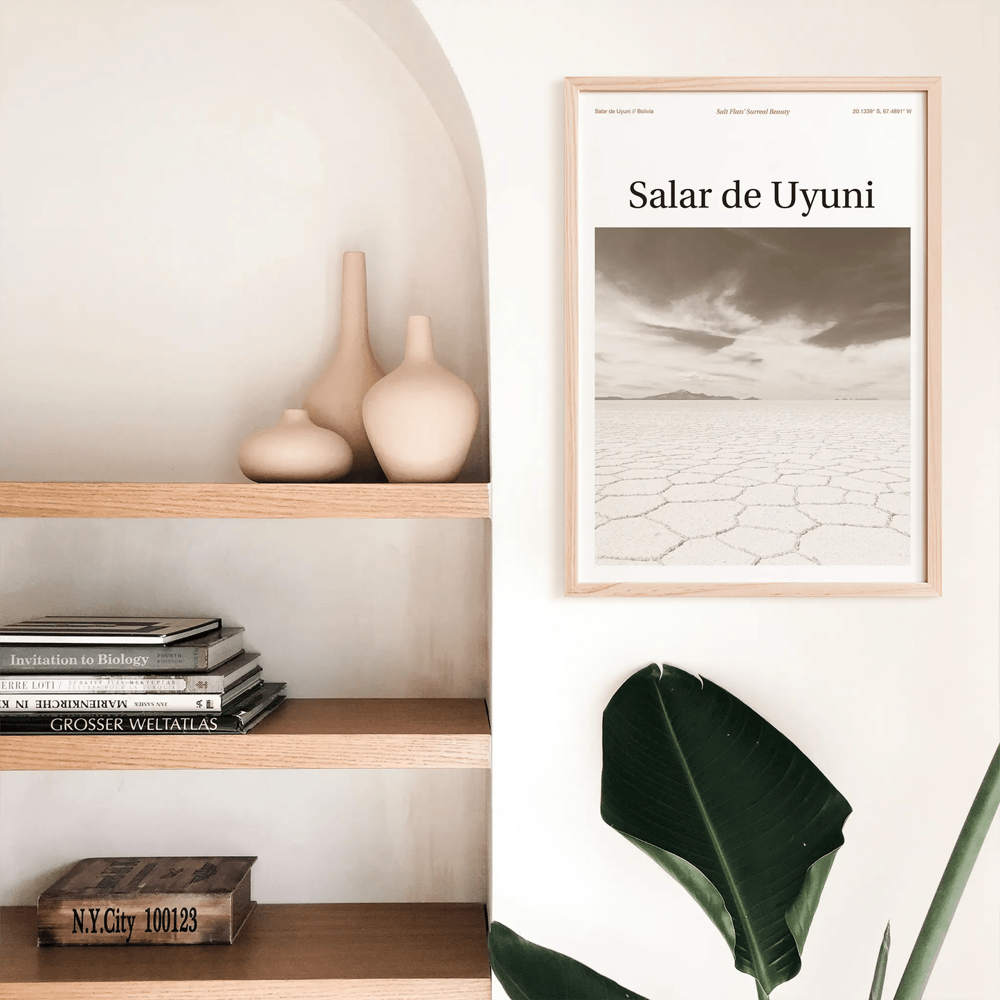 Salar de Uyuni Essence Poster - The Globe Gallery