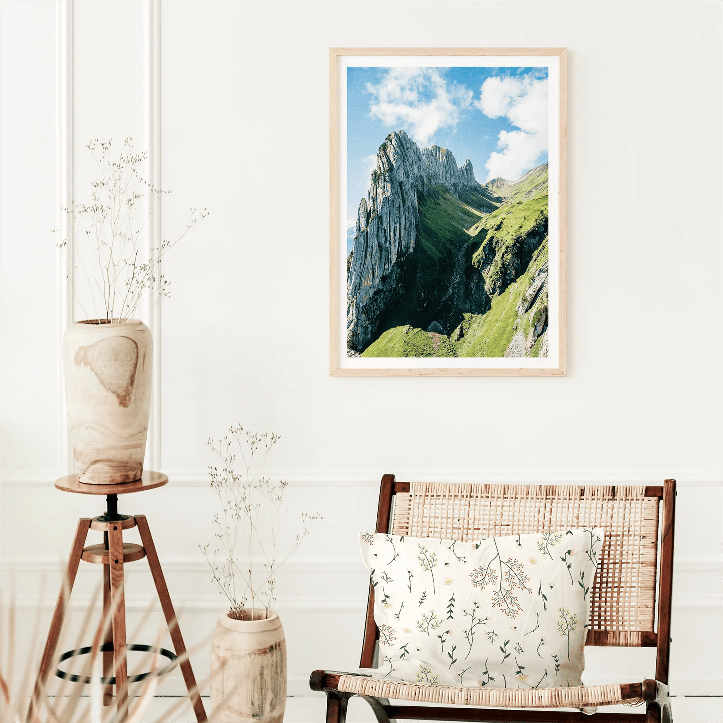 Switzerland Chromatica Poster - The Globe Gallery