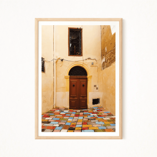 Tunis Chromatica Poster - The Globe Gallery